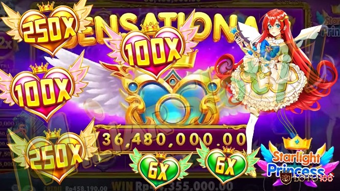 Tỉ lệ thưởng cực kì cao trong Starlight Princess