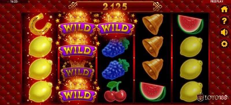 Biểu tượng Wild có thể kết hợp với bất kỳ biểu tượng nào khác