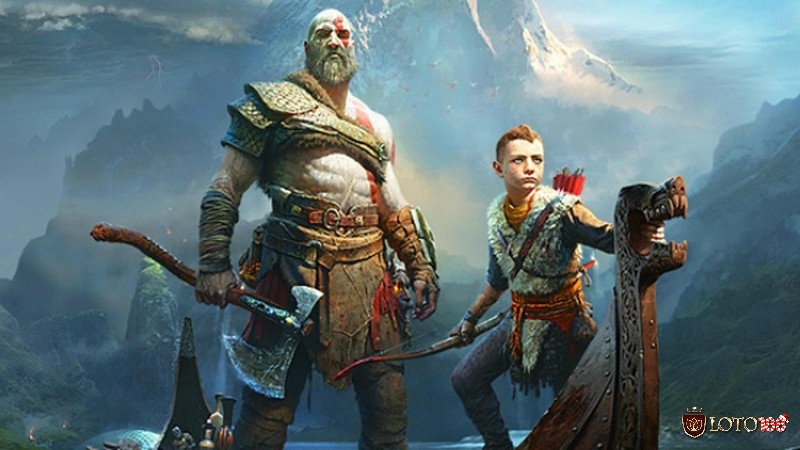 Kratos và con trai Atreus trong God of War Ragnarok với sự đối nghịch về tính cách và lý tưởng chiến đấu