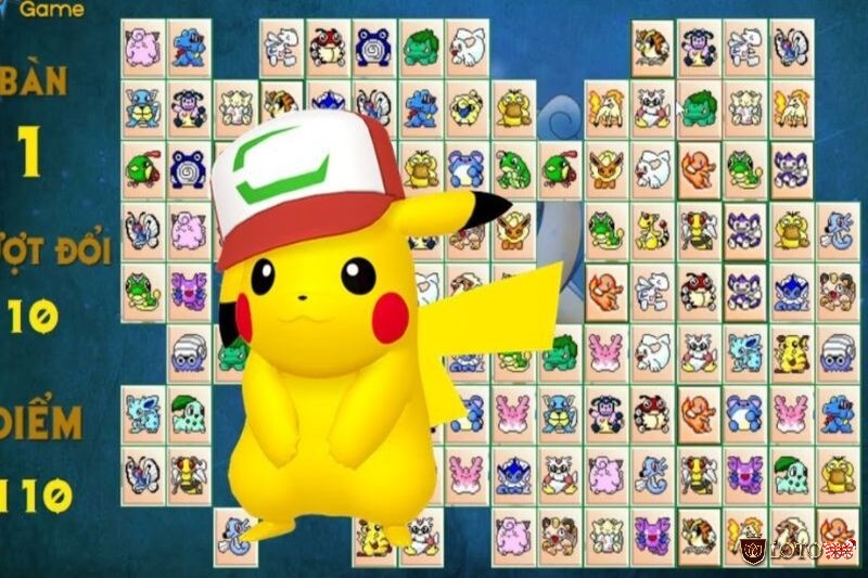 Chơi game pikachu hay nhất với lối chơi đơn giản và thư giãn luôn thu hút người chơi