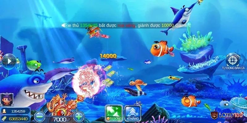 Săn theo đàn giúp tối đa hóa xu thu được trong game bắn cá