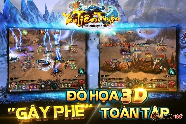 Yếu tố quan trọng của game là đồ họa và lối chơi
