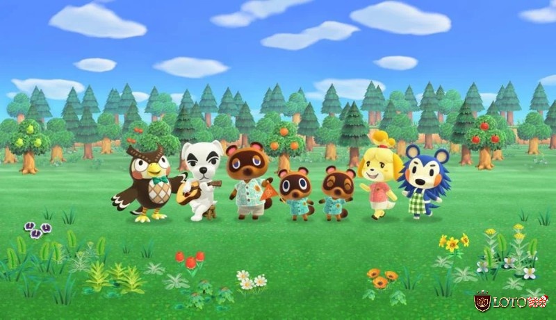 Trang trí sân vườn cùng bạn bè trong Animal Crossing: New Horizons