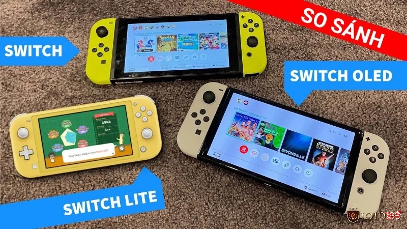 Nintendo Switch với ba phiên bản mang đến trải nghiệm chơi game linh hoạt mọi lúc, mọi nơi