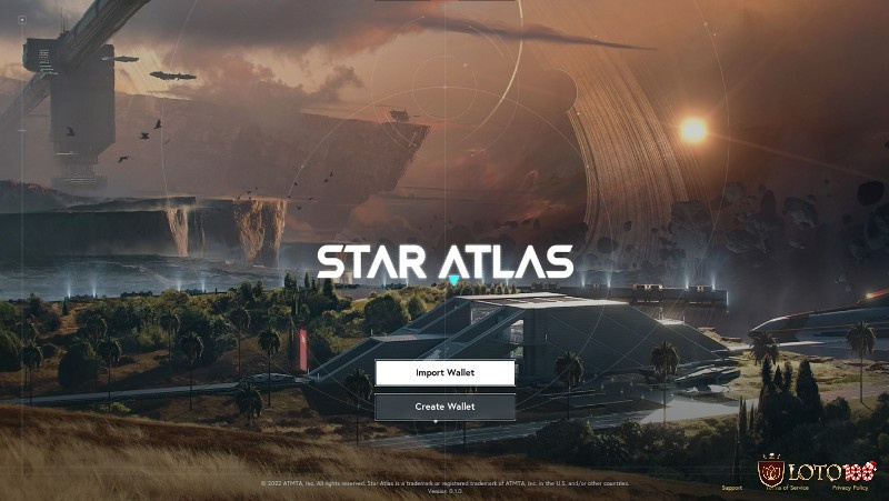 Đồ họa vũ trụ trong Star Atlas – game NFT lấy bối cảnh không gian