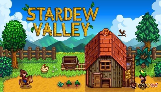 Game nông trại hay cho pc Stardew Valley