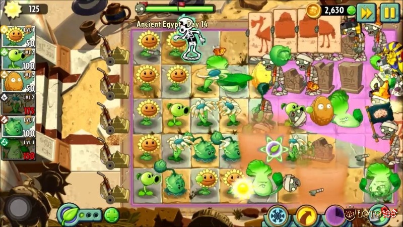 Nhiệm vụ chính của bạn là chống lại zombies và bảo vệ khu vườn của bạn an toàn