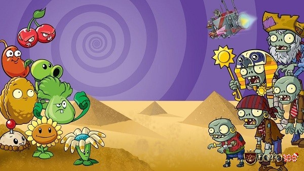 Game Plants vs Zombies 2 có đồ họa sinh động và đầy màu sắc
