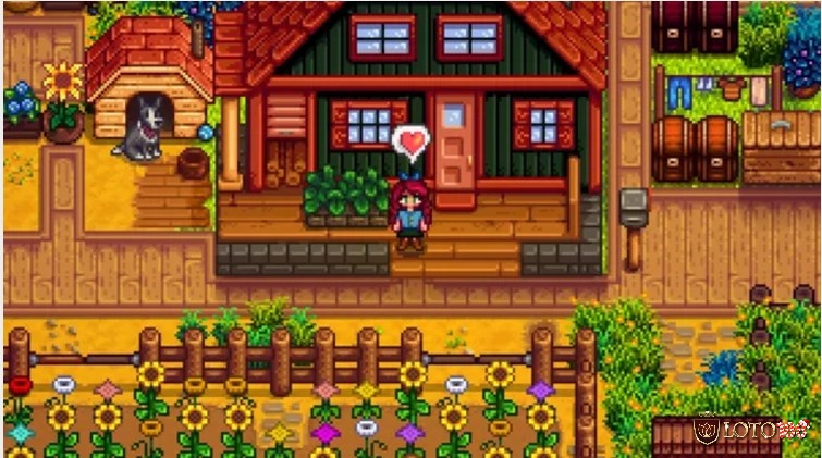 Trở thành nông dân trong Stardew Valley và thu hoạch và tưới cây giữa đồng ruộng pixel cổ điển