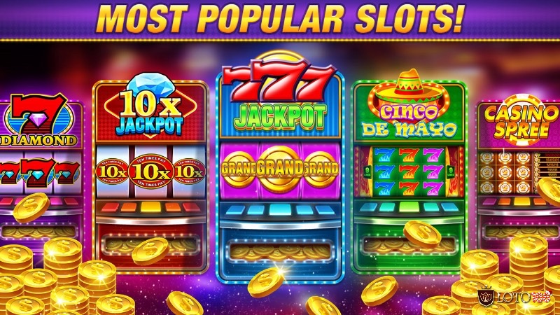 Slot online với đồ họa sinh động, hiệu ứng quay hấp dẫn và thông tin về tỷ lệ hoàn trả (RTP) cho người chơi.