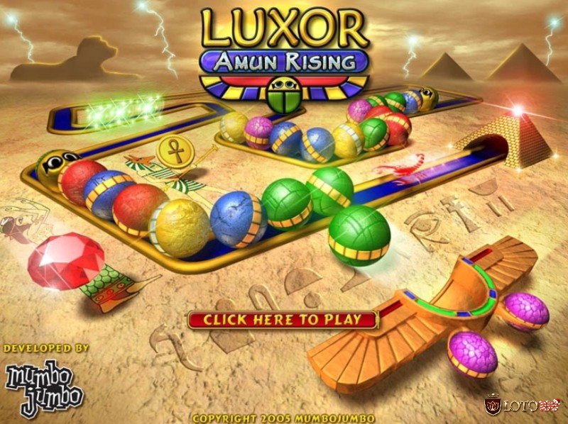 Luxor đưa bạn khám phá nền văn minh Ai Cập qua lối chơi bắn bóng đầy màu sắc và chiến thuật