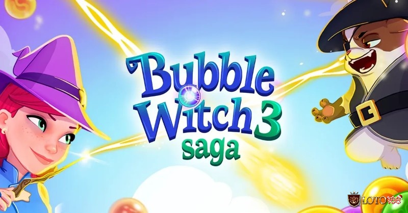 Bubble Witch 3 Saga đưa người chơi vào thế giới phép thuật cùng nữ phù thủy Stella và loạt thử thách kỳ ảo