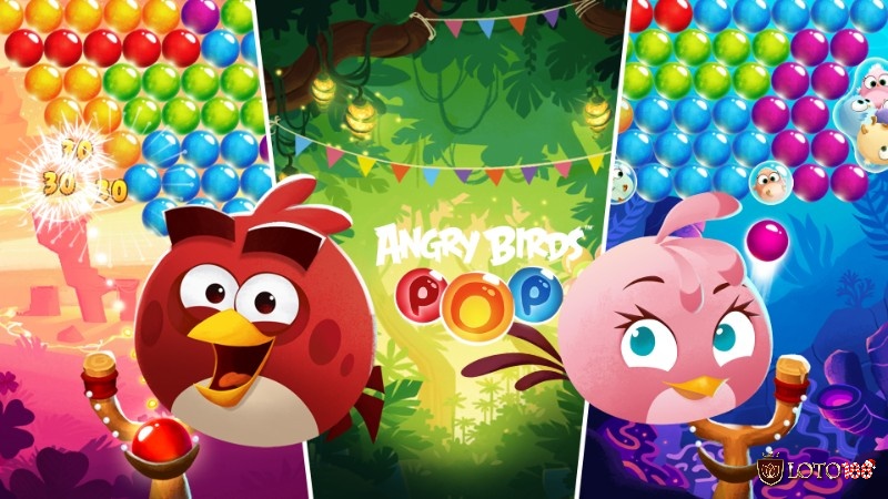 Angry Birds Pop kết hợp thương hiệu đình đám với lối chơi bắn bóng hấp dẫn và chế độ đấu trường mới lạ