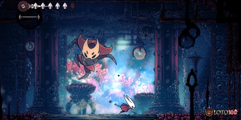 Thế giới metroidvania mới với nhân vật nữ chiến binh Hornet trong game skillsong