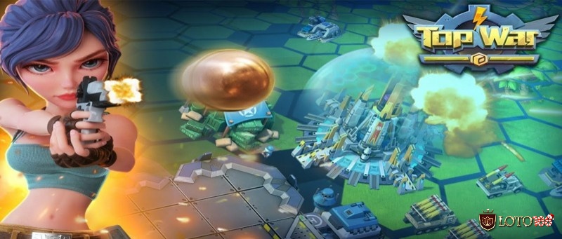 Game Top War: Battle Game có đồ họa hoạt hình sinh động và hệ thống căn cứ được xây dựng theo phong cách hợp nhất