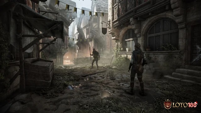 A plague tale: requiem thường xuyên mang đến những khung cảnh đẹp đến nao lòng giữa bối cảnh u ám