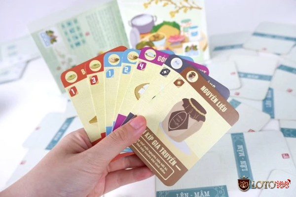 Luôn đảm bảo trên tay có đủ 7 thẻ bài nguyên liệu