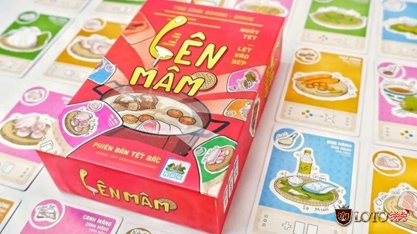 Nấu bữa cơm ngày Tết trong board game Lên Mâm