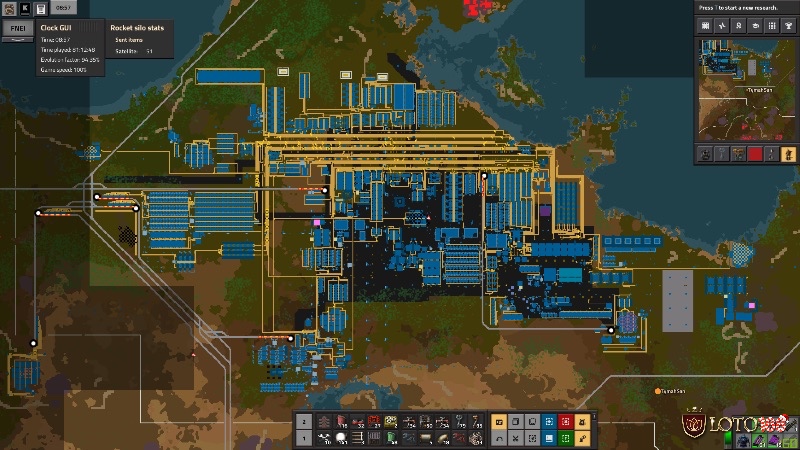 Xây dựng mega-factory với AI tự động hóa và gameplay quy mô hành tinh.