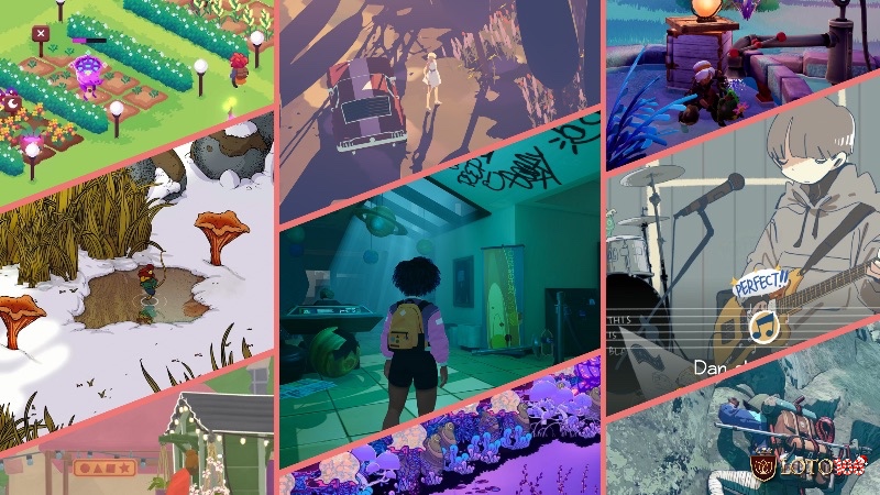 Các tựa indie nổi bật với lối chơi sáng tạo, nghệ thuật độc đáo và cộng đồng yêu mến.