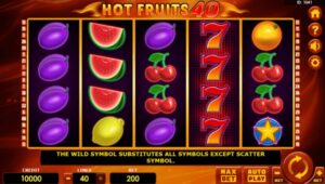 Hot Fruits 40 - Slot game quay hoa quả cổ điển hấp dẫn