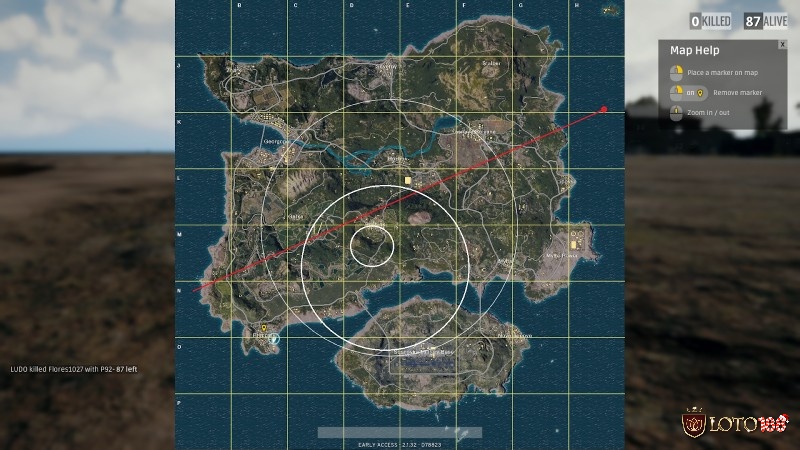 Kinh nghiệm chơi PUBG áp dụng chiến thuật rìa bo, trung tâm hoặc trì hoãn để giảm nguy cơ bị hạ gục sớm