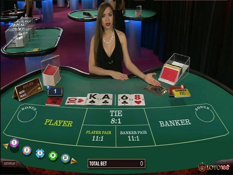 Theo Baccarat mẹo đặt cược từ cao thủ, cửa Banker có lợi thế thấp nhất, trong khi cửa Tie có rủi ro rất cao.