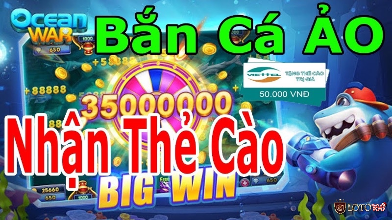 Game bắn cá đổi thẻ cào giúp người chơi giải trí và nhận thưởng thẻ cào hấp dẫn