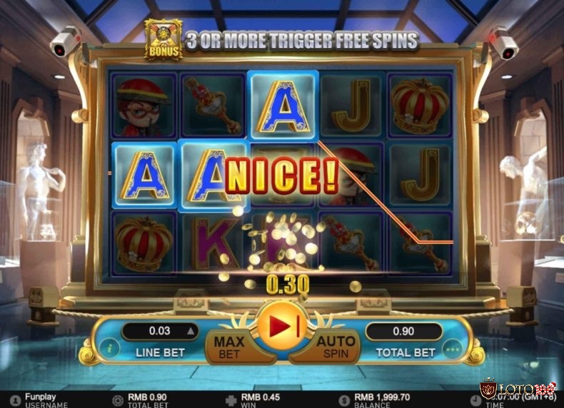 Thu thập 3 biểu tượng Bản đồ để kích hoạt mini-game Heist Bonus đầy kịch tính và phần thưởng hấp dẫn.
