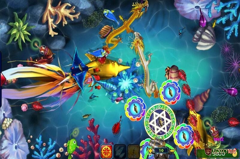 Hệ thống sinh vật trong game bắn cá Đại Dương rất đa dạng nên anh em cần lựa chọn mục tiêu phù hợp