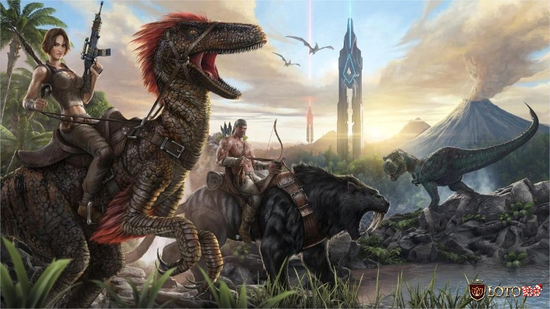 Game sinh tồn online đa dạng bối cảnh từ zombie, khủng long đến sci-fi.