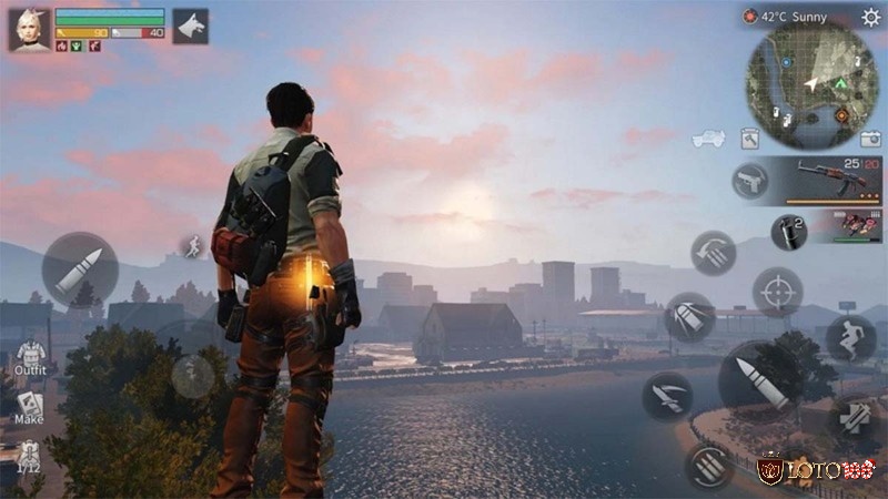 Game sinh tồn PvP kịch tính với cạnh tranh và xung đột tài nguyên.