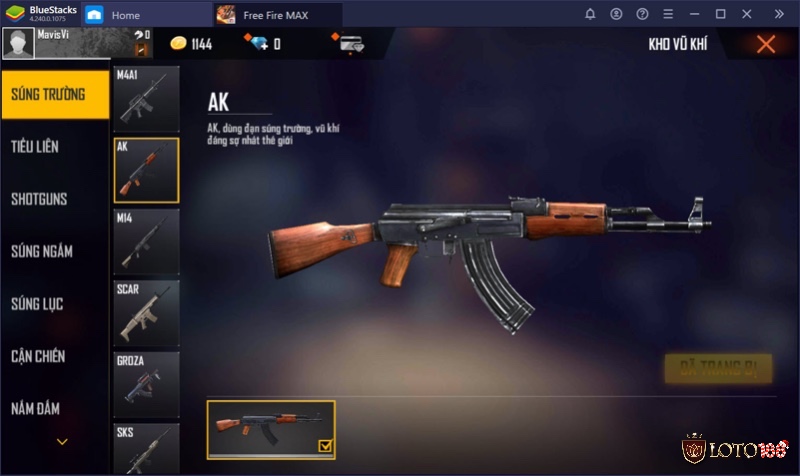 Người chơi Free Fire lựa chọn súng phù hợp từng giai đoạn để tối ưu sát thương và kiểm soát giao tranh