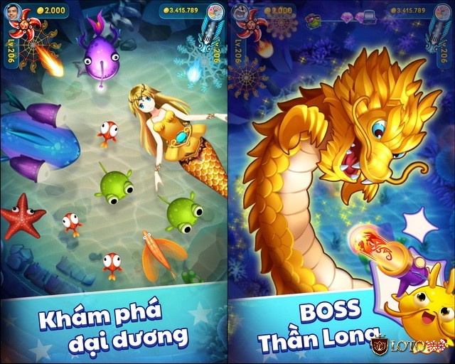 Săn được các loại cá lớn sẽ giúp bạn kiếm được nhiều phần thưởng hơn