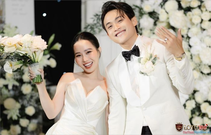 Đám cưới là biểu tượng của tình yêu đôi lứa