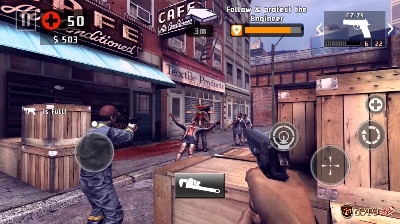 Dead Trigger 2 là một trong những game bắn súng hay nhất trên điện thoại mang đến trải nghiệm tiêu diệt zombie kịch tính và mãn nhãn.