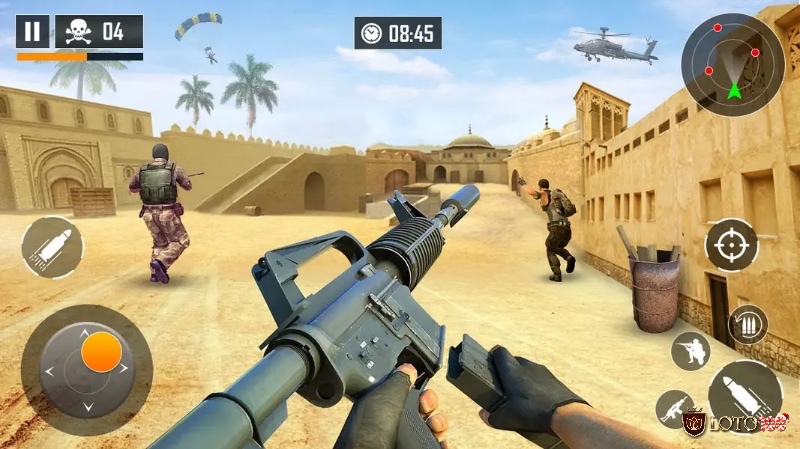 Khả năng tùy chỉnh nút điều khiển giúp game thủ thao tác chuẩn xác và thoải mái hơn.