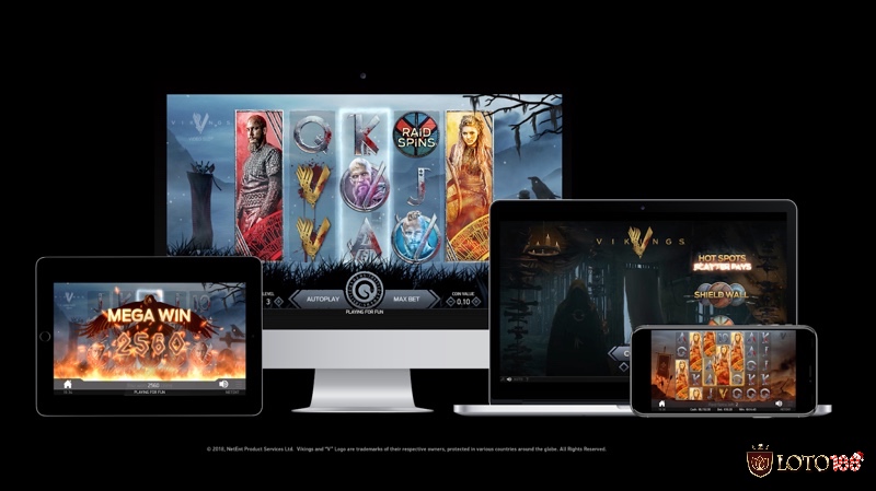 Video slot có nhiều guồng quay, dòng thanh toán và tính năng thưởng sống động cho người chơi
