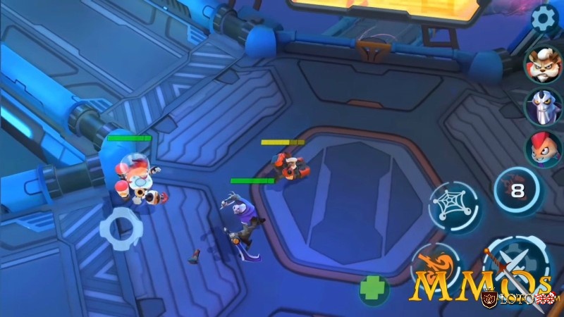 Planet of Heroes hấp dẫn nhờ đồ họa khoa học viễn tưởng và hệ thống chiến đấu tốc độ cao