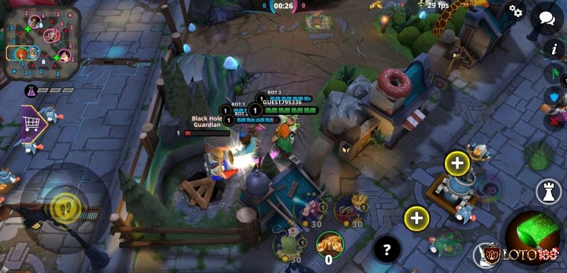 Awakening of Heroes nổi bật với lối chơi dễ tiếp cận và tạo hình nhân vật thú vị, hài hước