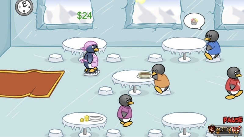 Penguin Diner mang đến cảm giác bận rộn nhưng cực vui cho những ai thích game mô phỏng nhẹ nhàng