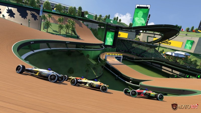 Game Trackmania (2020) tập trung vào lối chơi đua xe tốc độ đầy gay cấn
