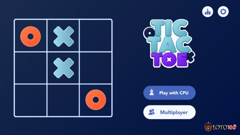 Tic Tac Toe Online phù hợp với người thích lối chơi chiến thuật, ít thao tác nhưng nhiều suy nghĩ