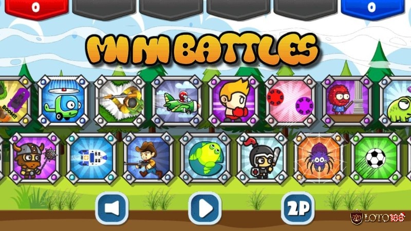 MiniBattles là bộ sưu tập mini game lý tưởng cho nhóm thích thay đổi trải nghiệm liên tục