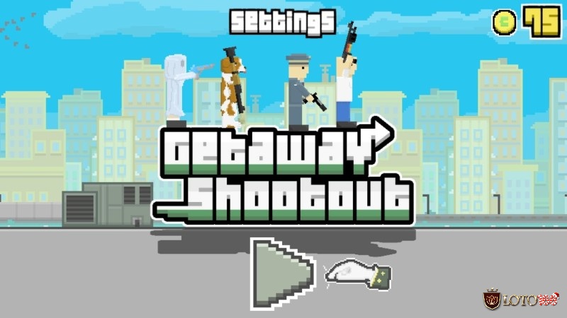 Getaway Shootout kết hợp đua tốc độ và những màn va chạm hài hước, dễ gây nghiện cho cả nhóm