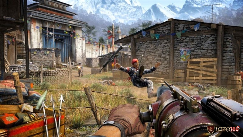 Các loại vũ khí trong game Far Cry 4 đa dạng giúp xây dựng phong cách chiến đấu cho riêng bạn