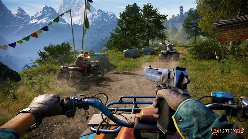 Kẻ thù chính của bạn trong Far Cry 4 là lực lượng quân đội của chế độ độc tài Pagan Min