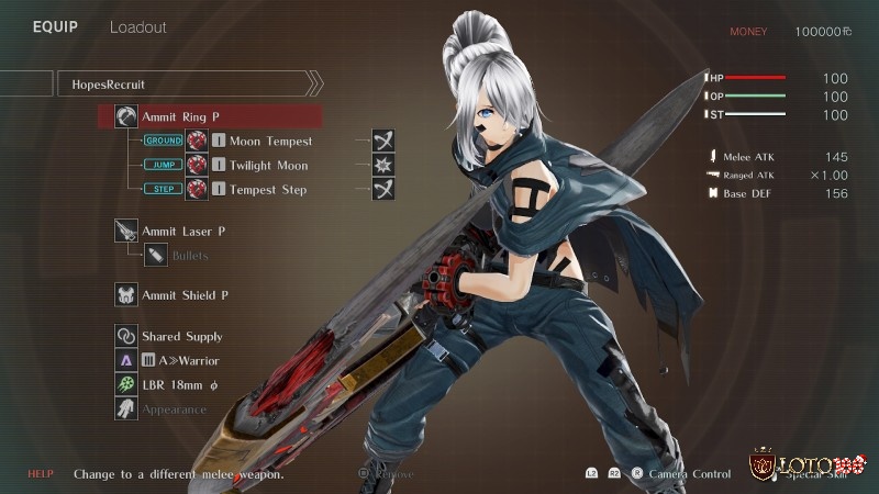 Bộ sưu tập vũ khí God Arc và tạo hình nhân vật trong God Eater 3