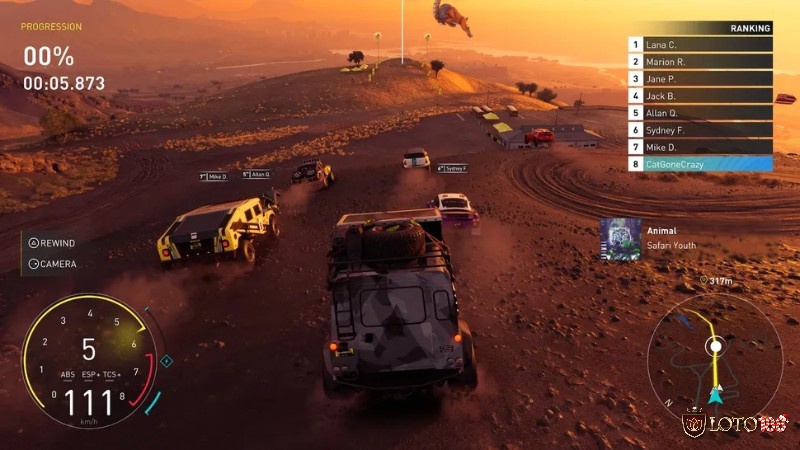 Đồ họa tốt nhất là đồ họa giúp người chơi cảm nhận tốc độ rõ hơn